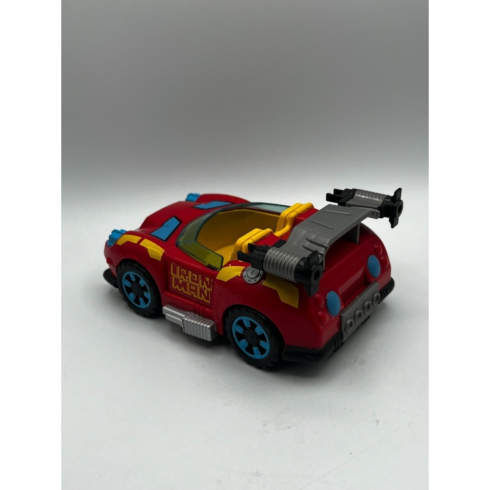 Marvel Iron Man's HOVER CAR Vehicle Super Hero Squad Loose Incomplete - Picture 3 of 14